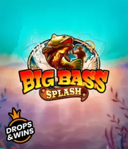 Get hooked on the thrilling world of Big Bass Splash slot by Pragmatic Play, highlighting a dynamic fish jumping out of water. This graphic depicts the essence of angling with vivid text and exciting visuals. Perfect for fishing enthusiasts, promising a thrilling experience. 